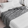 50"x60" 10lbs Tencel Weighted Throw Blanket Gray - Rejuve: Hypoallergenic, Cool Touch, Luxurious - 2 of 4
