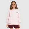 Girls' Champion Oversized Fleece Graphic Hoodie - 3 of 4