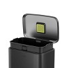 EKO Stainless Steel 50L Madison Step Trash Can - 4 of 4