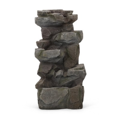 Gulches Garden Decor: Opt for 7"-42.25" High Fountain, Rustic Multi