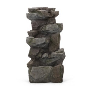 Gulches Garden Decor: Opt for 7"-42.25" High Fountain, Rustic Multi - 1 of 4
