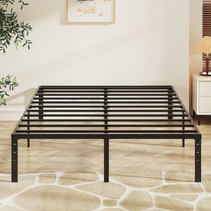 Karl Home 14 inch Height Twin Size Bed Frames Heavy Duty, Metal Platform Bed No Box Spring Needed - 1 of 4