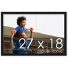 PosterPalooza | Modernist Black Picture Frame - UV Acrylic, Backing Board, Hanging Hardware Included - 2 of 4