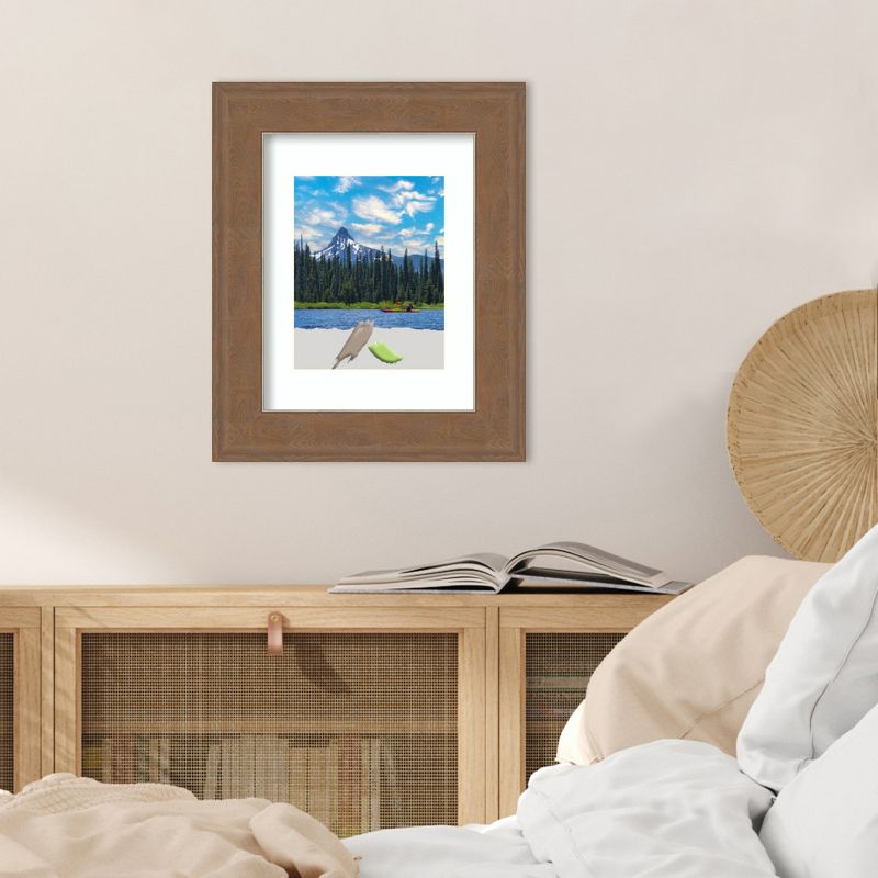 Amanti Art Alta Medium Brown Picture Frame Opening Size 11x14 in. (Matted To 8x10 in.), 5 of 11