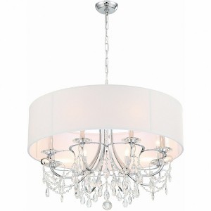 Crystorama Lighting Othello 8 - Light Chandelier in  Polished Chrome - 1 of 3