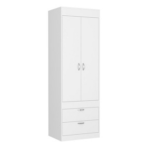NicBex Armoire Wardrobe Closet Storage Cabinet with Double Doors for Bedroom - 1 of 4
