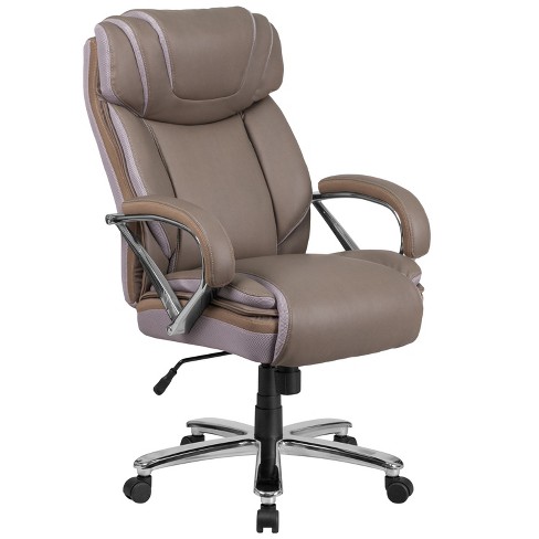 Flash Hercules Series Big & Tall Black Fabric Executive Swivel Office Chair