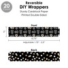 Big Dot of Happiness Adult 40th Birthday - Gold - Birthday Party Favors and Cupcake Kit - Fabulous Favor Party Pack - 100 Pieces - 3 of 4
