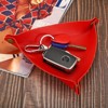 Unique Bargains Decorative Catchall Holder Leather Valet Tray for Jewelry Key Coin 3 Pcs - 3 of 4