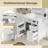 Mshliw 30 Inch Modern Bathroom Vanity with Sink, Freestanding Storage Cabinet with 2 Drawers, Tip-Out Drawer and Door Organizer - 4 of 4