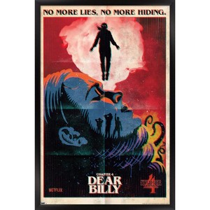 Trends International Netflix Stranger Things: Season 4 - Dear Billy Framed Wall Poster Prints - 1 of 4