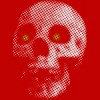 Men's Design By Humans Giant Halloween Skull By robotface Tank Top - 2 of 3