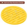 Unique Bargains Silicone Heat Resistant Non-Slip Restaurant Drink Coaster 6 Pcs - 4 of 4
