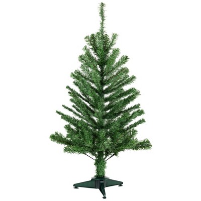 Northlight Canadian Pine Medium Artificial Christmas Tree - 3' - Unlit