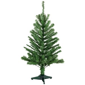 Northlight Canadian Pine Medium Artificial Christmas Tree - 3' - Unlit - 1 of 4