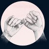 Men's Design By Humans pinky swear // hand study By lauragraves T-Shirt - 2 of 4