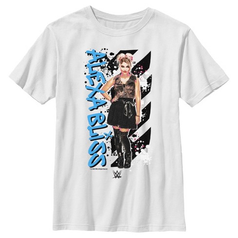 meddelelse Eksempel Kong Lear Boy's Wwe Alexa Bliss Poster T-shirt : Target