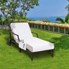 Linum Home Textiles 100% Turkish Cotton Standard Size Chaise Lounge Cover - 3 of 3