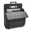 Solo New York Morgan Recycled Rolling Catalogue Briefcase - Black/Gray - 3 of 4