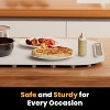 Magic Mill Electric Food Warming Mat, 3 Temp Levels, Fast Heat, Rollable Silicone, Non-Slip, 24"x16" Cream - 4 of 4