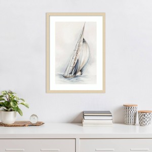 Amanti Art Renegate Light by Eli Jones Wood Framed Wall Art Print - 1 of 4