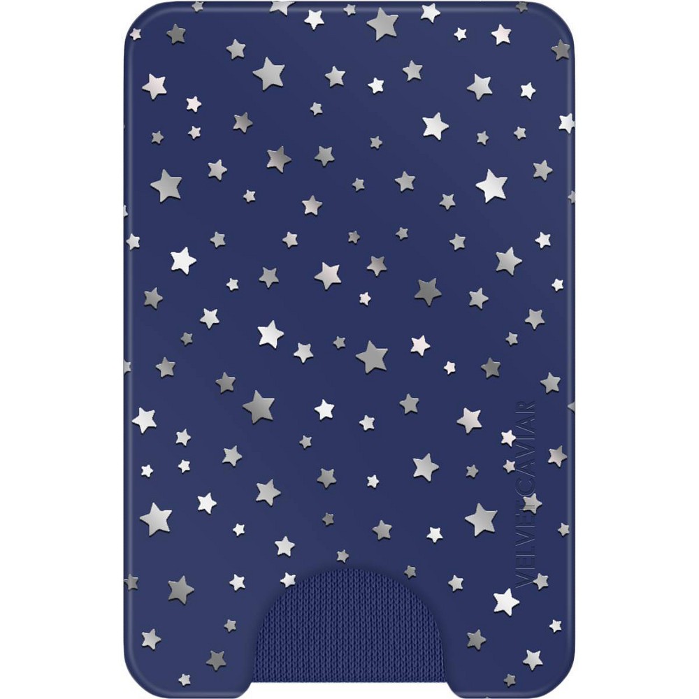 VELVET CAVIAR Magnetic Attachable Cell Phone Wallet - Midnight Stars