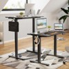 RISOKEYS 40 inch Computer Desk - Adjustable Desk with Spacious Desktop,Headphone Hook for Home Office & Office, Easy to Use - 2 of 4