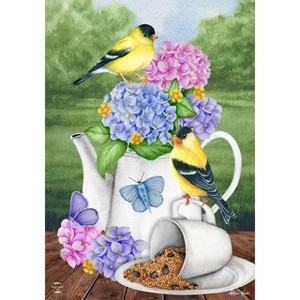 Briarwood Lane Spring Garden Flag 12x18 For Outdoor Tea Party For Spring Garden Flag Flags For Outside - 1 of 4