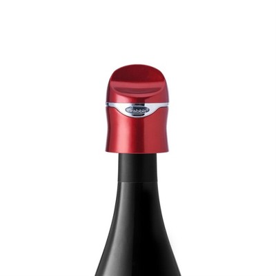 Red Wine Aerator and Preserver Set with Drip-Free Spout