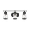 Livex Lighting Lawrenceville 3 - Light Vanity in  Black - 3 of 4
