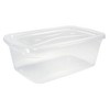 Rubbermaid Classic Clear 12 Quart Stackable Heavy Duty Plastic Storage Bins,  1 Piece - Gerbes Super Markets