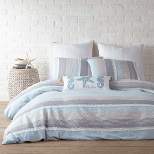 Santander Comforter Set - Blue, Grey & White - Levtex Home