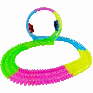 5 Star Super Deals Light Up Glow In The Dark Twisting  360 LOOP Track - Complete Set - 1 of 4