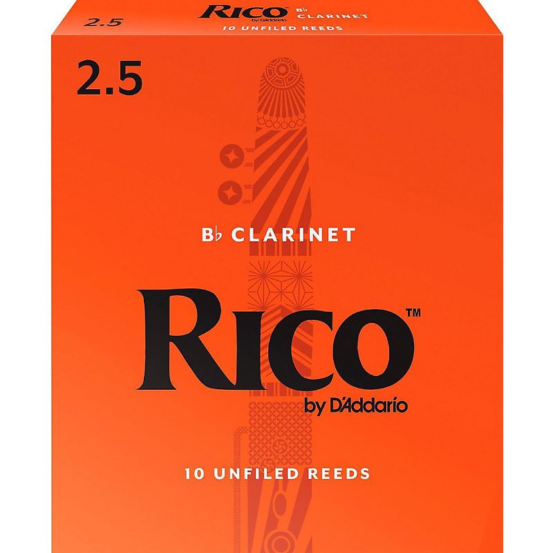 Rico Bb Clarinet Reeds, Box of 10, 1 of 4