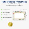 Avery Postcards, 4" x 6", Gold-Blue Border Berries, Matte, 20ct - 2 of 4
