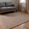 HomeRoots 6' X 9' Natural Jute Geometric Hand Woven Area Rug - 2 of 4