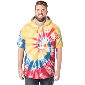 Liberty Blues by KingSize Short-Sleeve Hoodie - 1 of 4