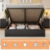 AMERLIFE Lift Up Storage Bed with Storage Underneath, No Headboard - 3 of 3