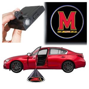 NCAA Maryland Terrapins LED Car Door Light - 1 of 2