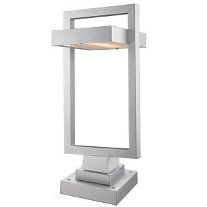 Z-Lite Luttrel 1 - Light Lantern in  Silver - 1 of 1