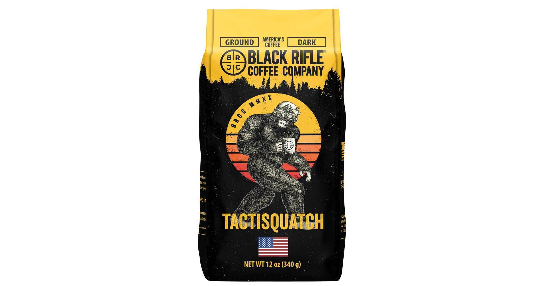 Black Rifle Coffee Company Tactisquatch Dark Roast Ground Coffee - 12oz