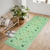 Garvee Insect Washable Rugs for Living Room Bedroom Ultra-Thin Non Slip Dining Room Soft Area Rug Stain Resistant Large Carpet for Office Nursery - 2 of 4