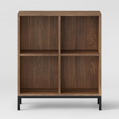 34" Loring 4 Cube Bookcase Walnut - Project 62™