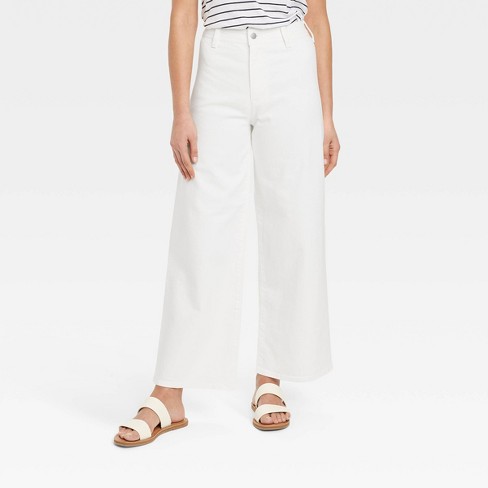 Women's High-rise Sweatpants - Universal Thread™ White M : Target