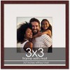 PosterPalooza | Brown Frame with White Photo Mat, UV Acrylic Front, Foam Board Backing, 60 Sizes Available - 2 of 4