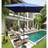6 x 9ft Patio Umbrella Outdoor Waterproof Umbrella with Crank and Push Button Tilt without flap - 2 of 4