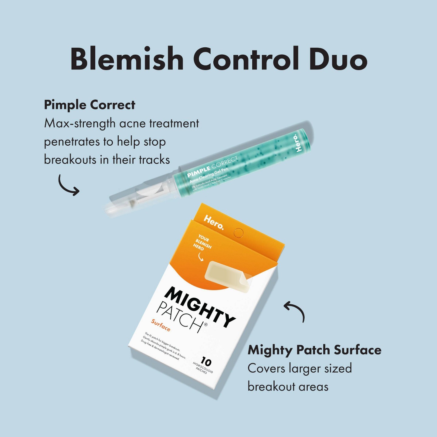 Патчи Hero Cosmetics Mighty Patch Surface, 10 шт. — фото 7