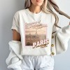Simply Sage Market Women's Dreaming Of Paris Short Sleeve Garment Dyed Tee - 2 of 3
