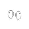 Ross-Simons 0.60 ct. t.w. Garnet Convertible Drop Earrings in Sterling Silver - 4 of 4