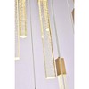 Elegant Lighting Weston 8 - Light Pendant in  Satin Gold - 4 of 4